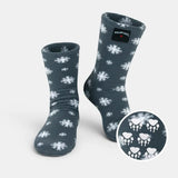 Polar Feet Adult Fleece Socks - Snow - TLW Shoes