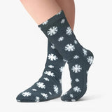 Polar Feet Adult Fleece Socks - Snow - TLW Shoes