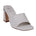 Women's Soho White Square Toe Heeled Sandals - TLW Shoes
