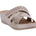 Soraya Gold Wedge Sandal - TLW Shoes