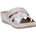 Soraya White Wedge Sandal - TLW Shoes