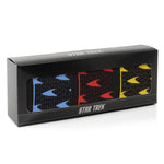 Star Trek 3 Pair Sock Gift Set - TLW Shoes