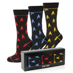Star Trek 3 Pair Sock Gift Set - TLW Shoes