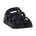 Women's Stevie Black Strappy Slide Platform Sandals - TLW Shoes