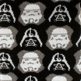 Star Wars Darth Vader and Stormtrooper Black Dress Socks and Darth Vader Lapel Pin Gift Set - TLW Shoes