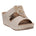 Women's Talia Tan Floral Wedge Sandals - TLW Shoes