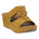 Women's Talia Yellow Floral Wedge Sandals - TLW Shoes