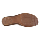 Women's Teri White Wedge Sandals - TLW Shoes