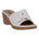 Women's Teri White Wedge Sandals - TLW Shoes