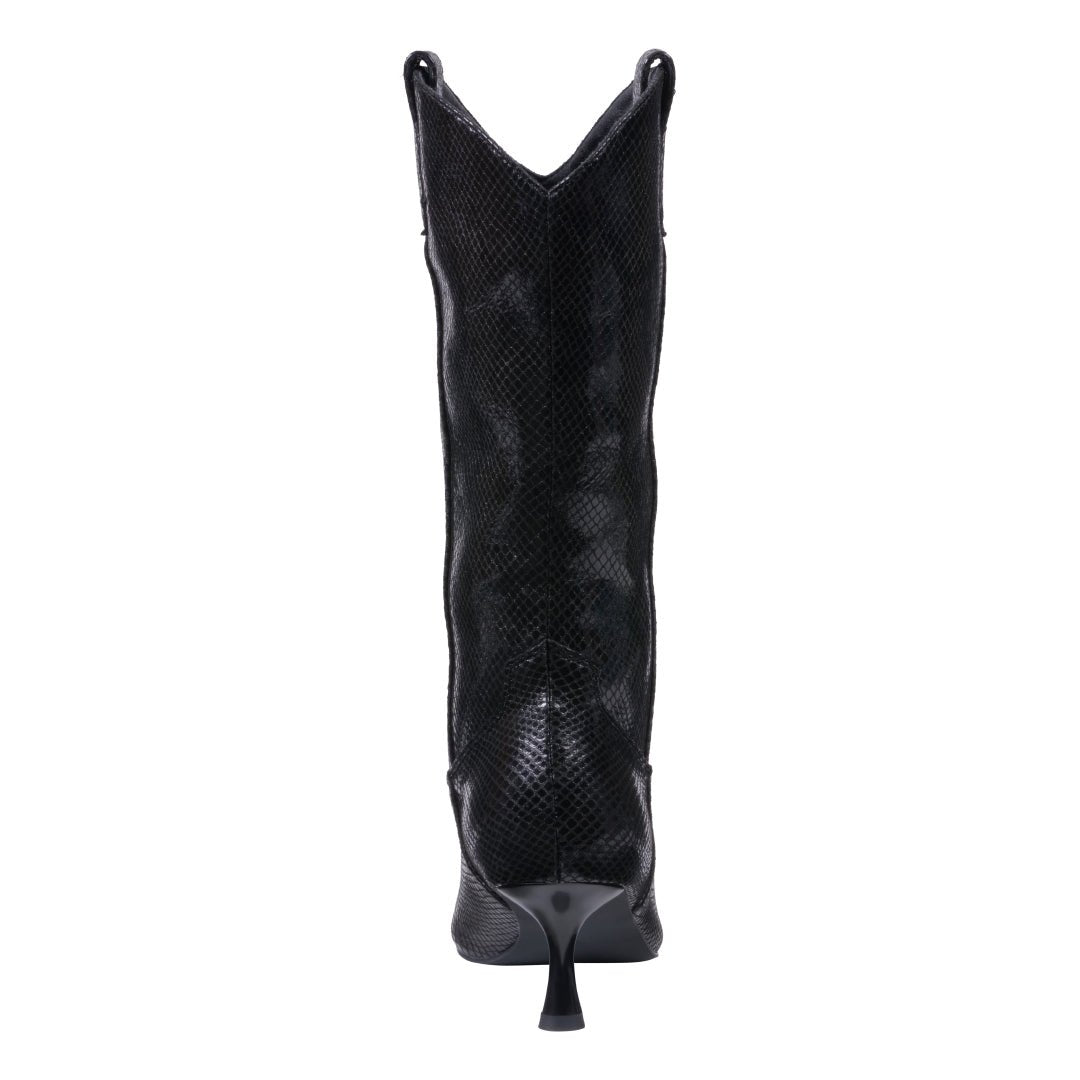 Women's Thalia Black Bootie - TLW Shoes