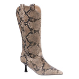 Women's Thalia Taupe Bootie - TLW Shoes