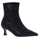 Women's Tina Black Bootie - TLW Shoes