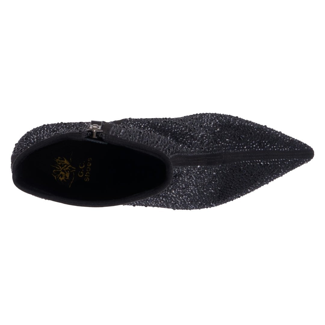 Women's Tina Black Bootie - TLW Shoes