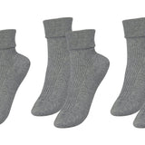 tittimitti® 100% Organic Combed Cotton Luxury Women's Socks 3 - Pack. Made in Italy. - TLW Shoes
