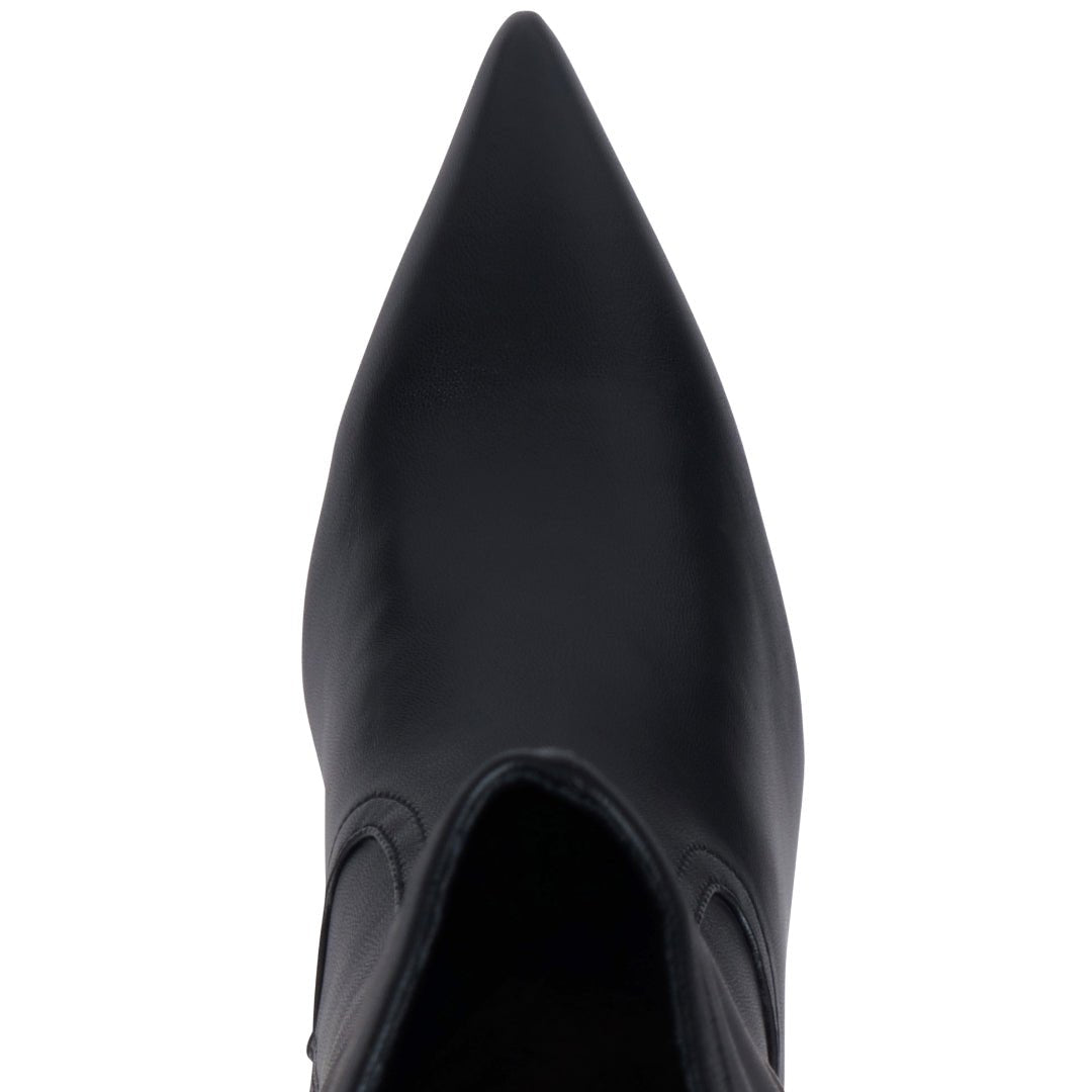 Women's Vanessa Black Bootie - TLW Shoes