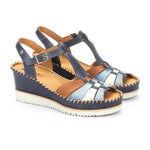 Pikolinos Aguadulce W3z - 1836c1 Women's Wedge Sandals in Pacific - TLW Shoes