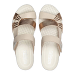 Pikolinos Mahon W9e - 0821clc1 Women's Wedge Sandals in Champagne - TLW Shoes