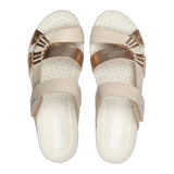 Pikolinos Mahon W9e - 0821clc1 Women's Wedge Sandals in Champagne - TLW Shoes