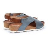 Pikolinos Mahon W9e - 0912 Women's Wedge Sandal In Denim - TLW Shoes