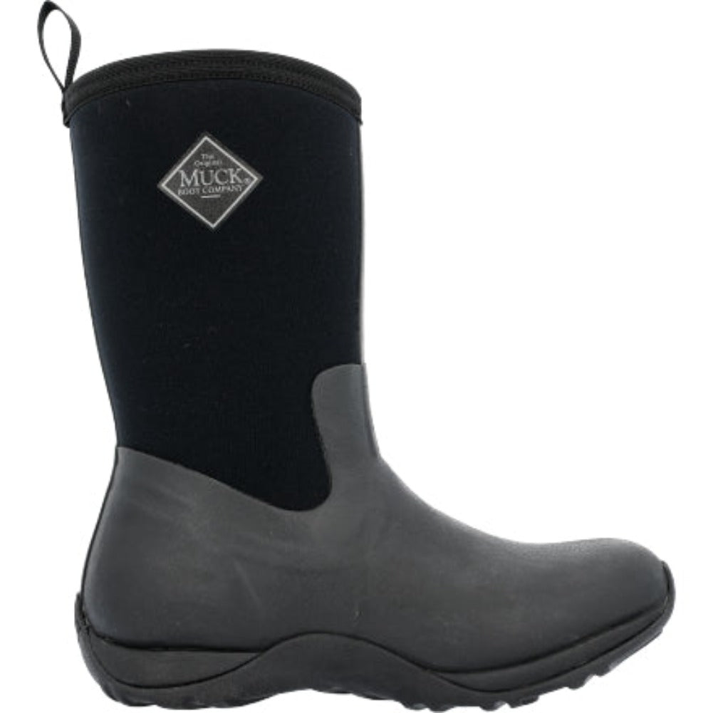 MUCK ARCTIC WEEKEND MID WOMEN'S BOOTS WAW000 IN BLACK - TLW Shoes