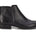 Walking Cradles Wc Lewis Women Put On Bootie In Black Nappa Leather - TLW Shoes