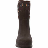 MUCK CHORE CLASSIC WOMEN'S MID WORK BOOTS WCHM9CK IN BROWN - TLW Shoes