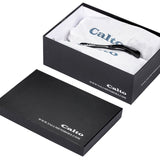 CALTO - X1660 - 2 Inches Taller (Black Buckle) - Dual Adjustable Buckle Sandal - TLW Shoes