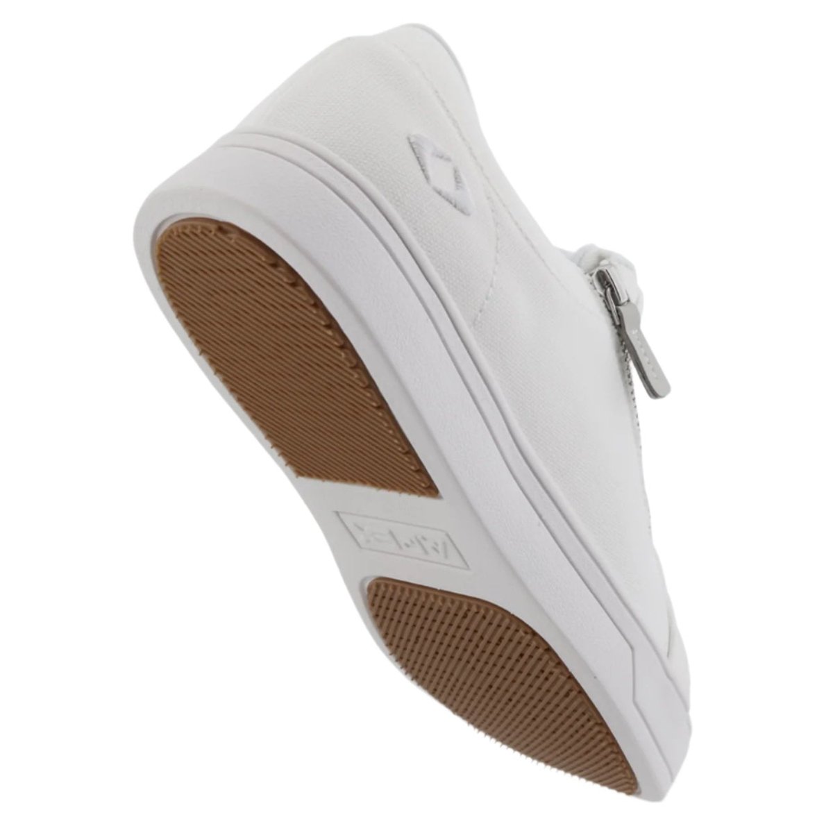 Apex X2410W Women's Blutcher Canvas Zip In White - TLW Shoes