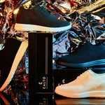 CALTO - X2631 - 2.8 Inches Taller (Black/Black Sole) - Lace Up Casual Walker - Lightweight - TLW Shoes
