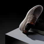 CALTO - X2638 - 2.8 Inches Taller (Khaki/Brown) - Lace Up Casual Walker - Lightweight - TLW Shoes
