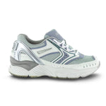 APEX X532W REINA RUNNER WOMEN'S ACTIVE SHOE IN SILVER. - TLW Shoes