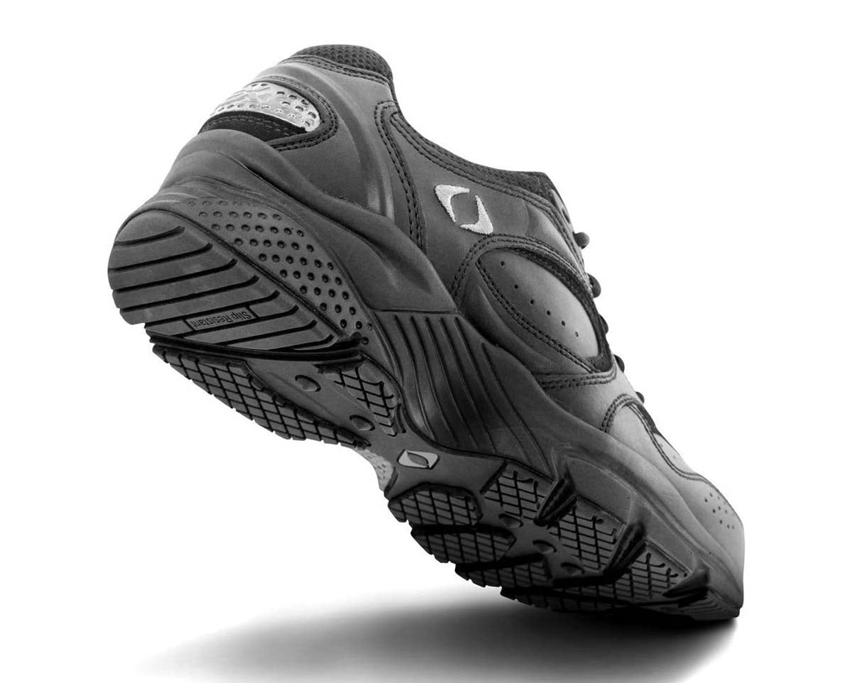 Apex X801m Lenex Walker Men's Lace Shoe In Black - TLW Shoes