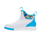 Xtratuf Ankle Deck Sport Men's 6" Boots Guy Harvey Xadsmgh1 In White - TLW Shoes