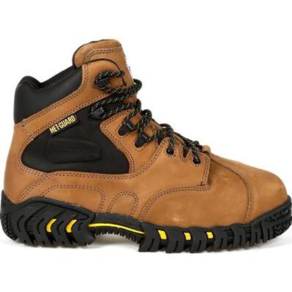 MICHELIN INDUSTRIAL MEN'S GUARD WORK BOOTS XPX763 IN BROWN - TLW Shoes