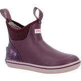 Xtratuf Ankle Deck Women's 6" Boots Trolling Pack Fleece Lined Xwab5tp In Purple - TLW Shoes