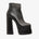 The Latino Black Leather High Heel Women Boot Final Sale! - TLW Shoes