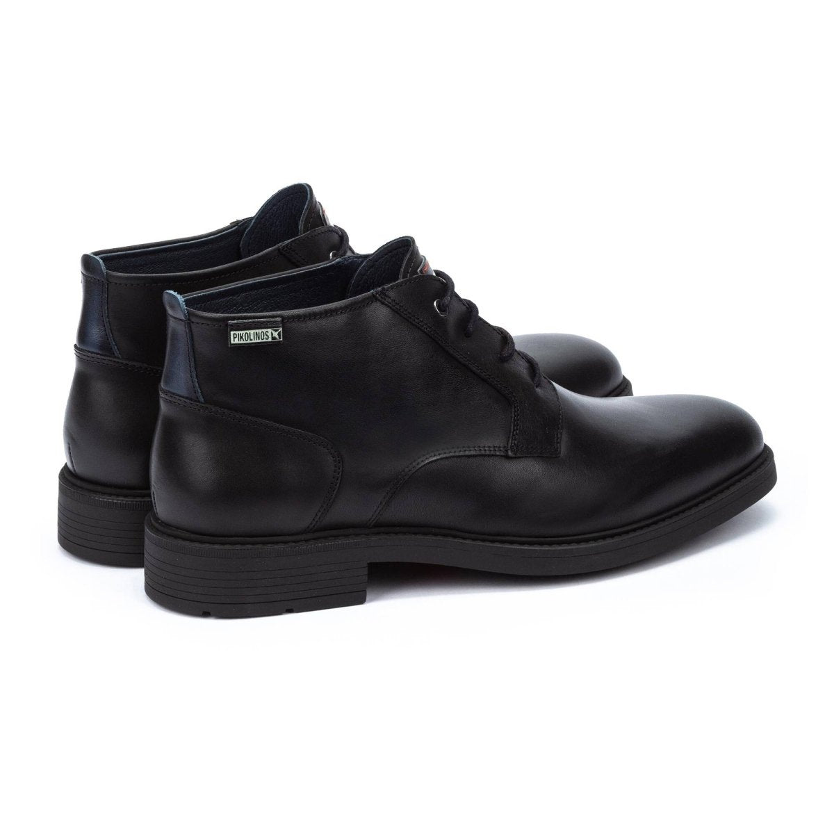 PIKOLINOS LORCA 02N-8080 MEN'S LACE-UP ANKLE BOOTS IN BLACK - TLW Shoes