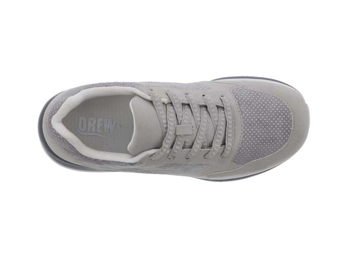 DREW CHIPPY WOMEN CASUAL SHOES IN GREY COMBO - TLW Shoes