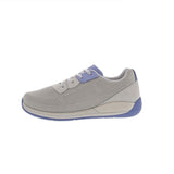 DREW TERRAIN WOMEN LACE-UP WALKING SHOE IN GREY/PURPLE MESH COMBO - TLW Shoes