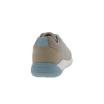 DREW TERRAIN WOMEN LACE-UP WALKING SHOE IN TAUPE/TEAL MESH COMBO - TLW Shoes