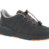 DREW BRAVO WOMEN'S ATHLETIC WALKING SHOES IN GREY COMBO - TLW Shoes