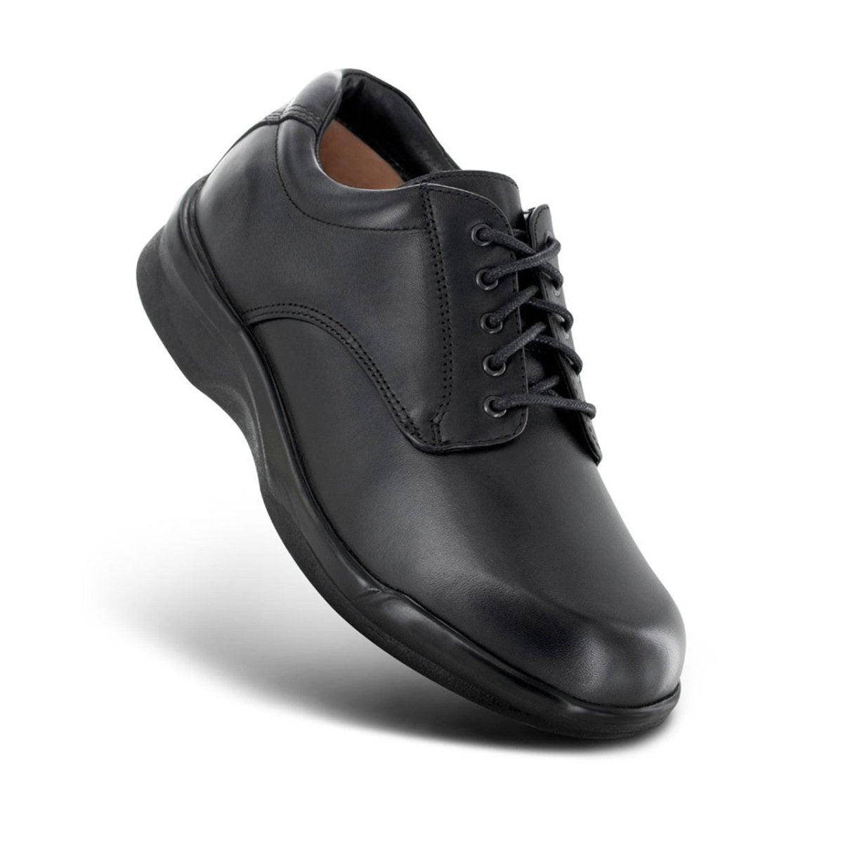APEX 1270M AMB CONFORM LACE MEN'S DRESS SHOE IN BLACK - TLW Shoes