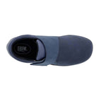 DREW MOONWALK WOMEN CASUAL SHOE IN NAVY STRETCH LEATHER - TLW Shoes