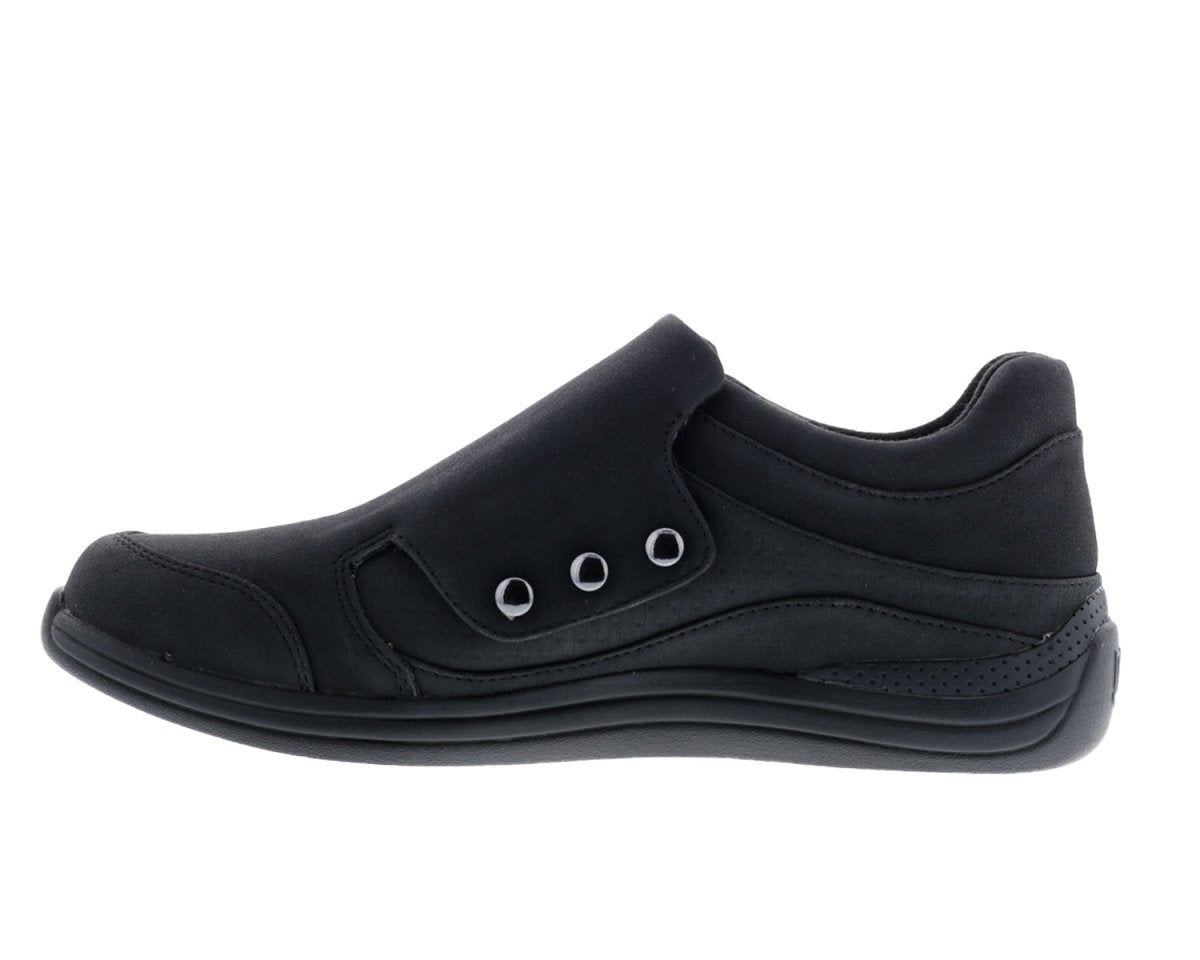 DREW BOUQUET WOMEN CASUAL SHOE IN BLACK NUBUCK - TLW Shoes
