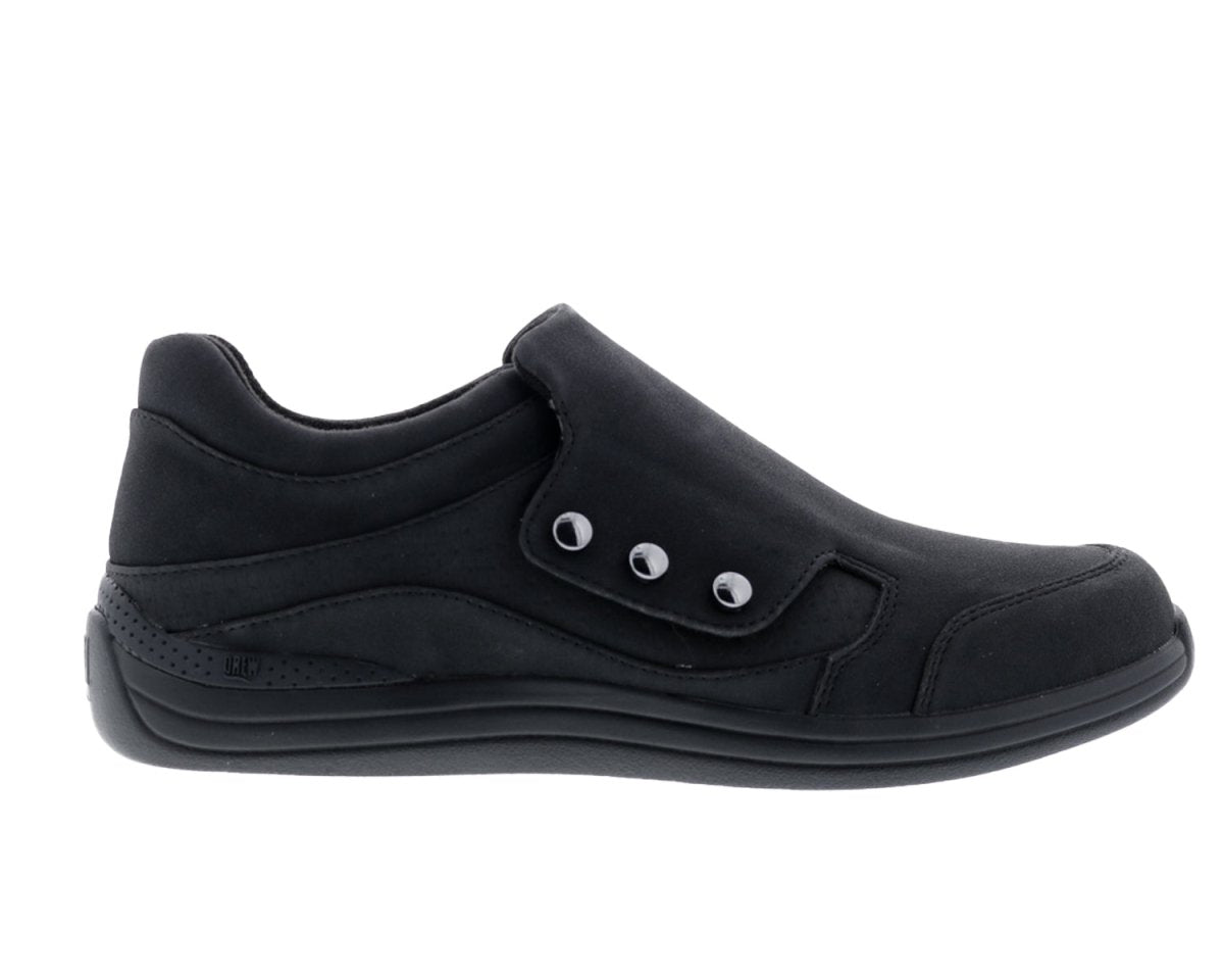 DREW BOUQUET WOMEN CASUAL SHOE IN BLACK NUBUCK - TLW Shoes
