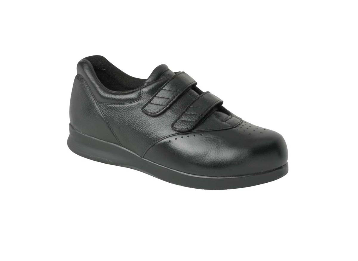DREW PARADISE II WOMEN CASUAL SHOES IN BLACK CALF - TLW Shoes