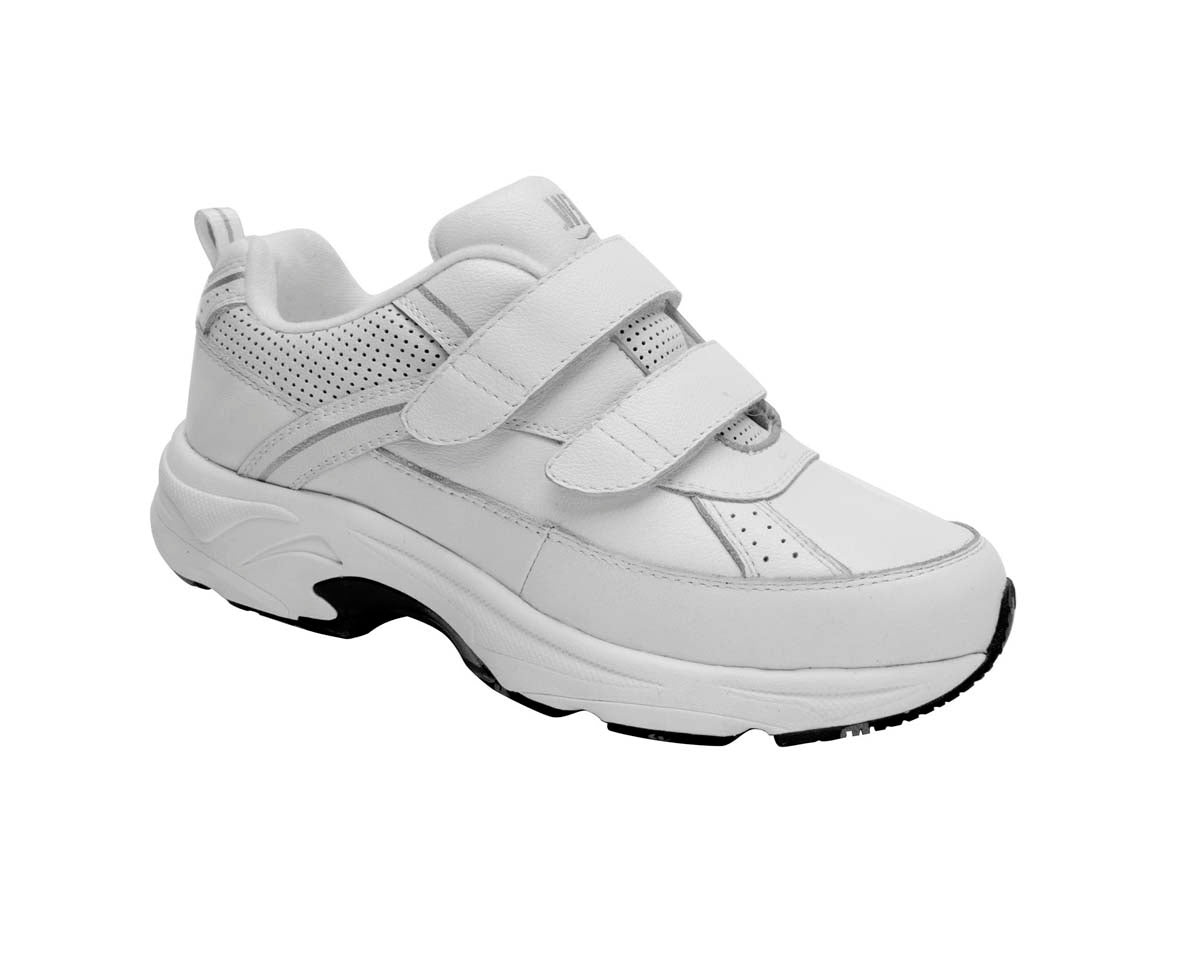 DREW PAIGE WOMEN ATHLETIC SHOE IN WHITE CALF - TLW Shoes