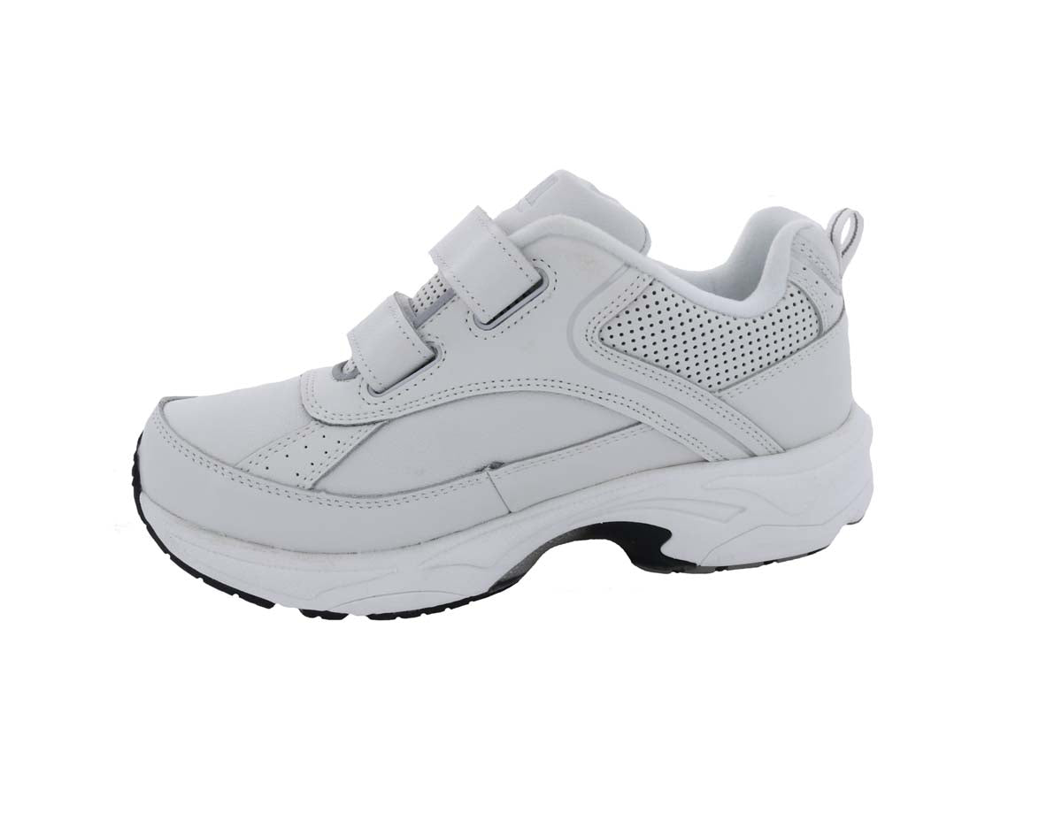 DREW PAIGE WOMEN ATHLETIC SHOE IN WHITE CALF - TLW Shoes