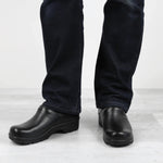 SANITA DAVID CLOG UNISEX IN BLACK - TLW Shoes