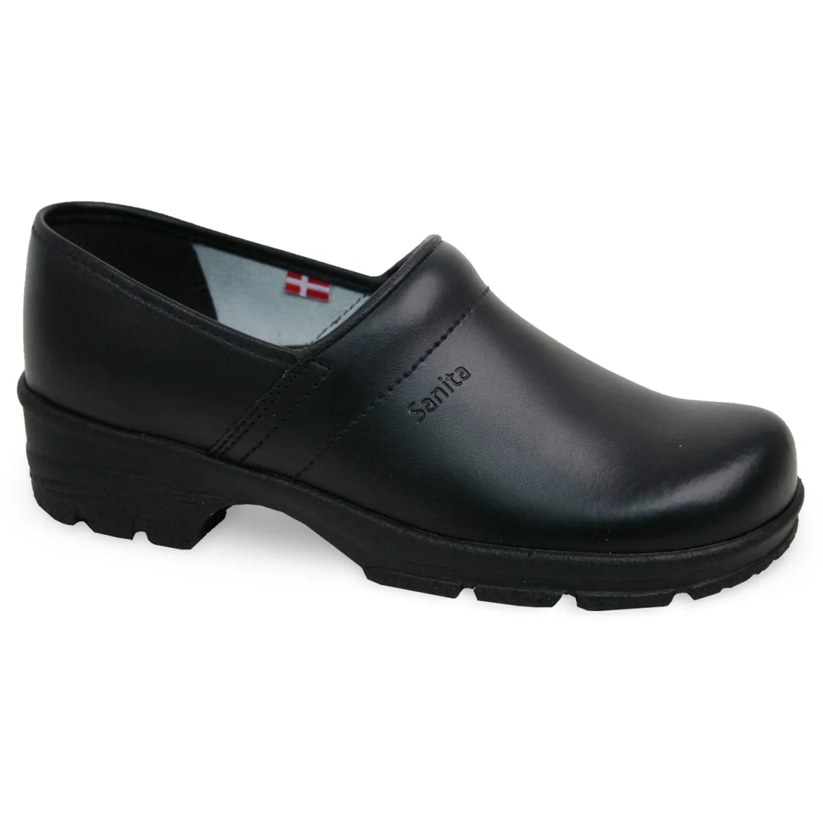 SANITA DAVID CLOG UNISEX IN BLACK - TLW Shoes